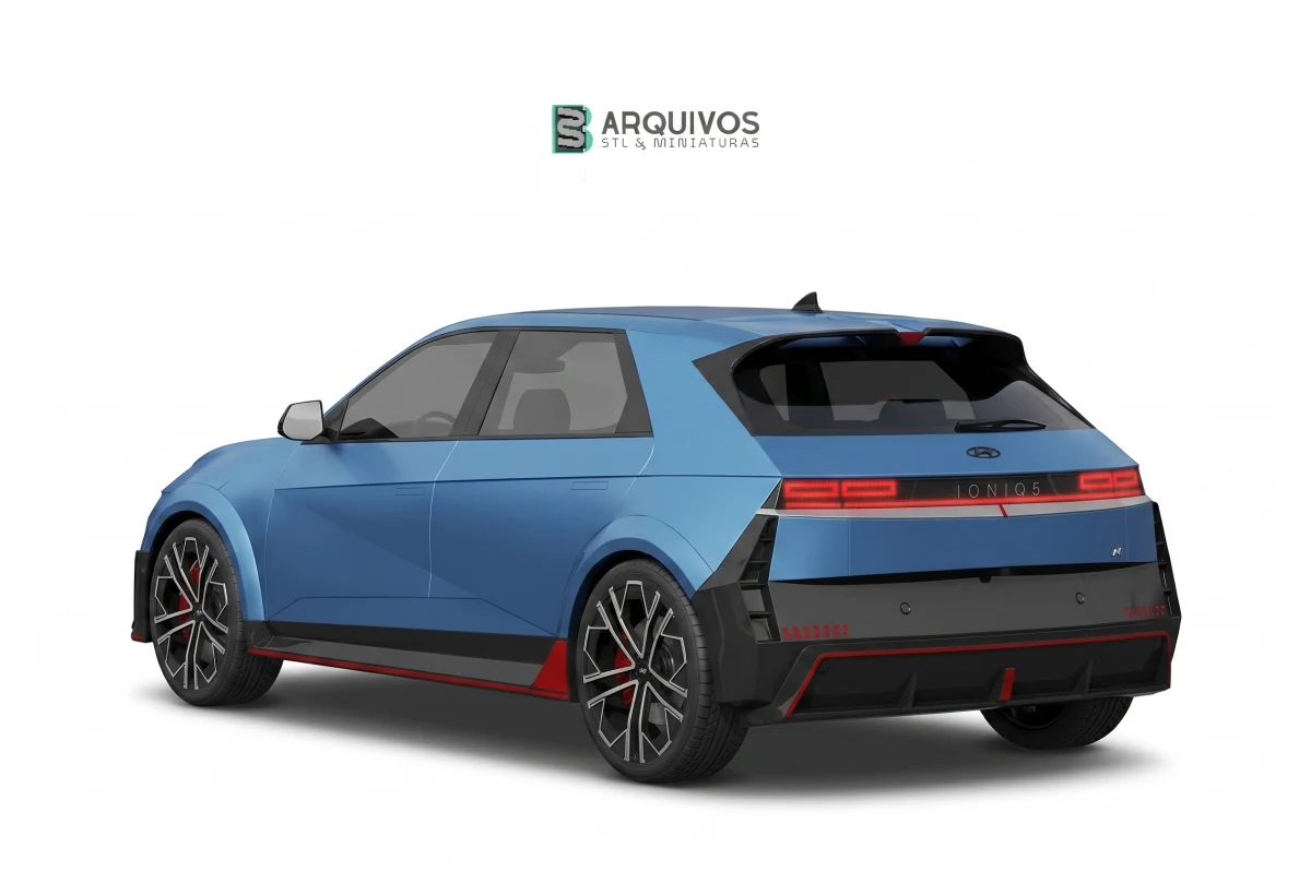 Modelo 3D STL - Hyundai Ioniq 5N — foto 2